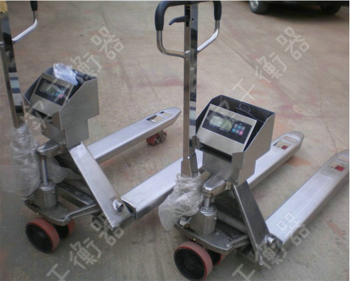 福建不銹鋼叉車秤