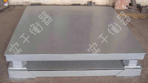 2噸三層緩沖地磅秤