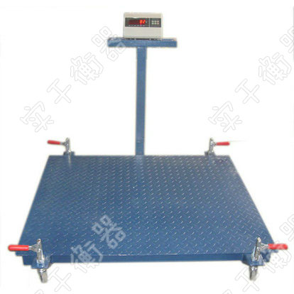 帶輪子地磅