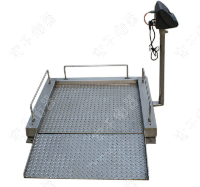 帶斜坡透析輪椅秤